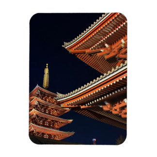 Magnet Flexible Nuit de Kaminarimon à Tokyo Japon
