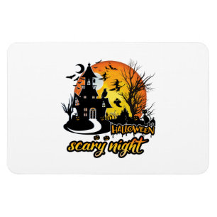 Magnet Flexible Nuit d'Halloween effrayant