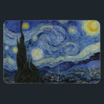 Magnet Flexible "Nuit étoilée" par Van Gogh<br><div class="desc">Ce design présente une reproduction en très haute résolution non altérée et non modifiée du célèbre tableau "Starry Night" de Van Gogh.</div>