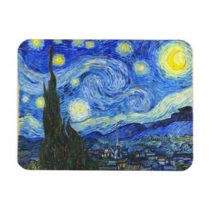 Magnet Flexible Nuit étoilée par Vincent van Gogh