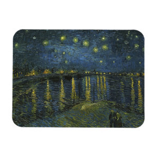 Magnet Flexible Nuit étoilée sur le Rhône, Vincent van Gogh