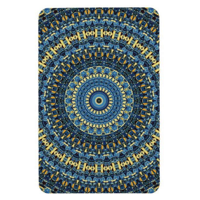 Magnet Flexible Nuit Van Gogh Starry Abstrait Super Boho Mandala (Vertical)