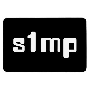 Magnet Flexible Numéro Un Simp