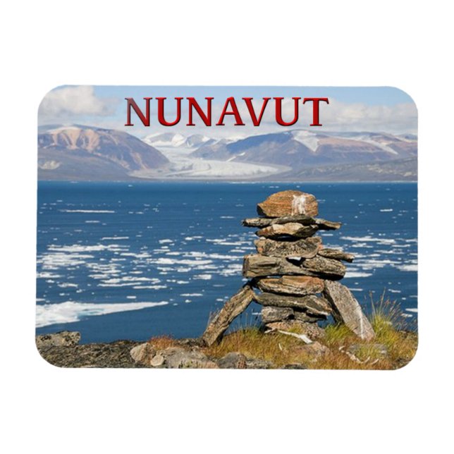 Magnet Flexible Nunavut, Canada (Horizontal)