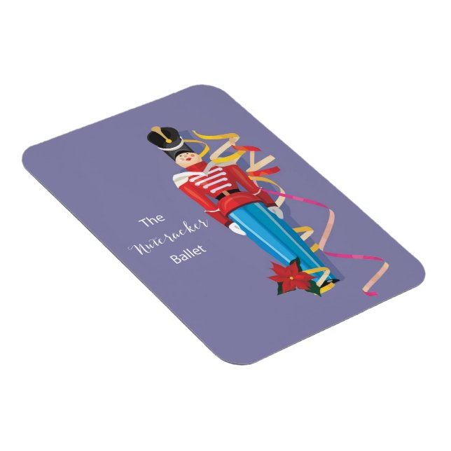 Magnet Flexible Nutcracker Danse Ballet Performance Félicitations (Côté Droit)