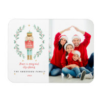 Nutcracker watercolor botanical 1 photo Christmas