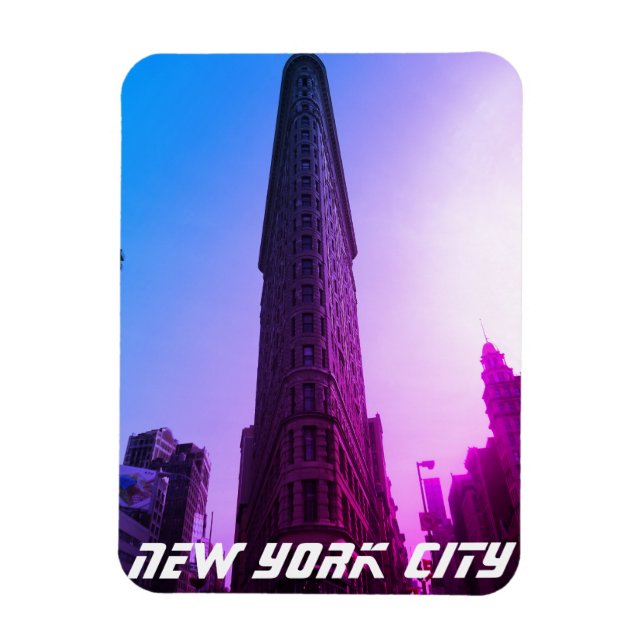 Magnet Flexible NYC Flatiron District Beaux-Arts Building (Vertical)