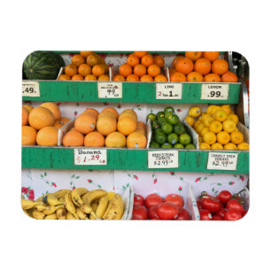 Magnet Flexible NYC Fruit Stand Sidewalk Épicerie New York City