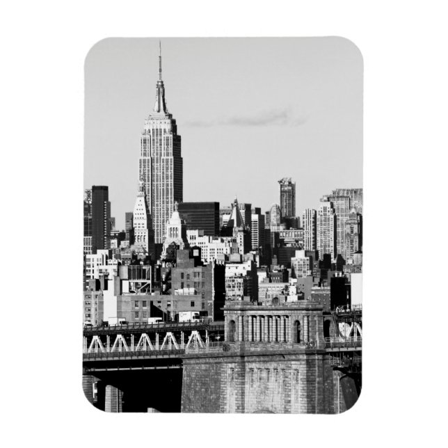 Magnet Flexible NYC Skyline II (Vertical)