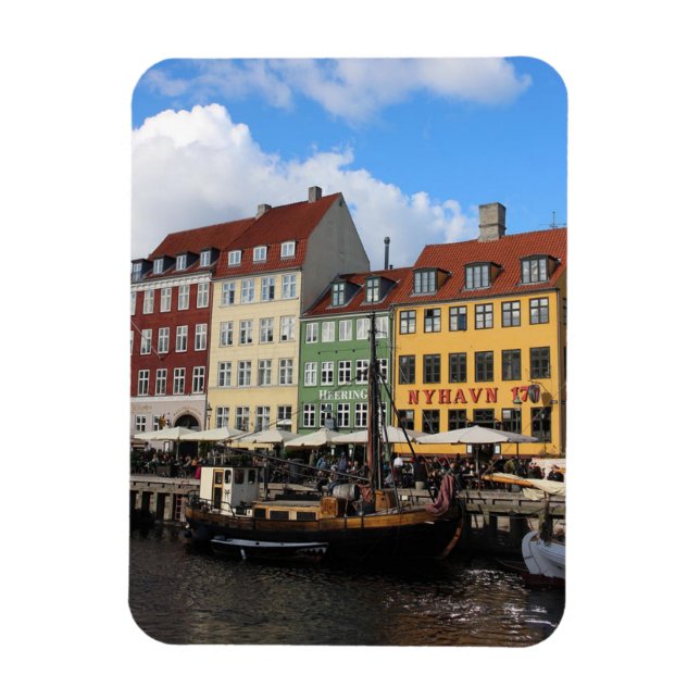 Magnet Flexible Nyhavn Copehagen Danemark (Vertical)