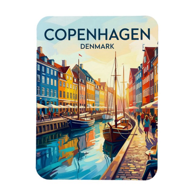 Magnet Flexible Nyhavn Danemark (Vertical)