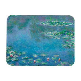 Magnet Flexible Nymphéas par Claude Monet Peinture d'art fin