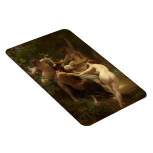 Magnet Flexible Nymphes et Satyr par William-Adolphe Bouguereau