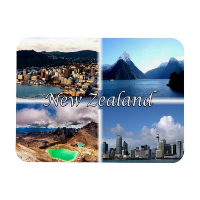 Magnet Flexible NZ  New Zealand - Wellington - (Horizontal)