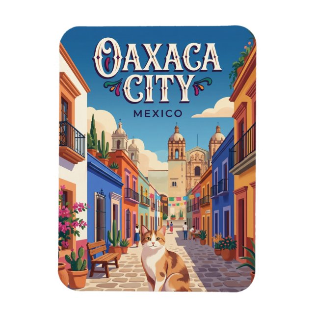 Magnet Flexible Oaxaca de Juárez Mexique (Vertical)