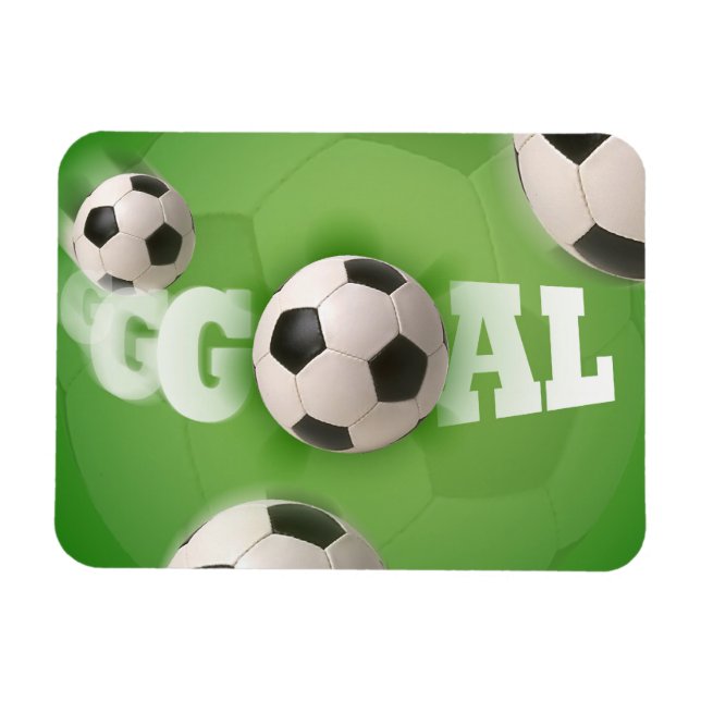 Magnet Flexible Objectif de football de balle de football - Aimant (Horizontal)