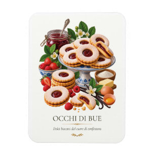 Magnet Flexible Occhi di Bue – Vintage Italian Dessert