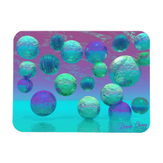 Magnet Flexible Ocean Dreams - Aqua et Violet Ocean Imaginaire