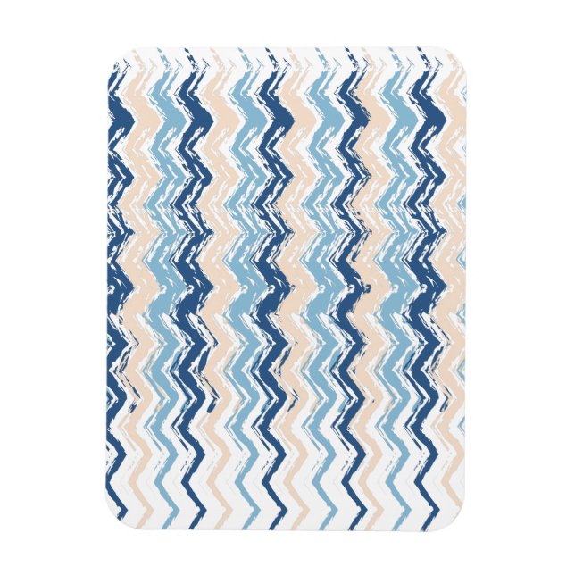 Magnet Flexible Ocean Waves Chevron (Vertical)
