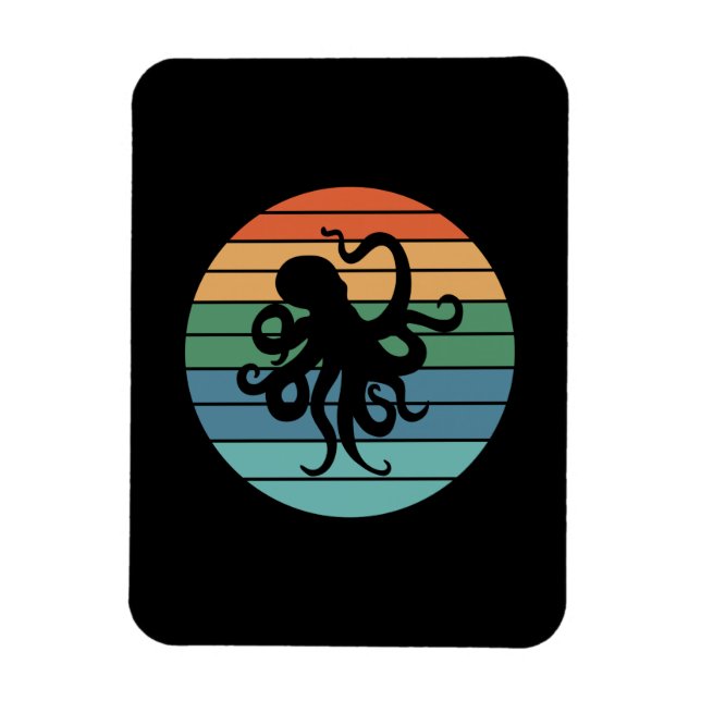 Magnet Flexible Octopus rétro (Vertical)