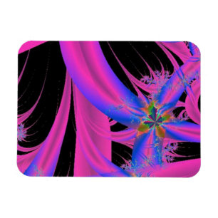 Magnet Flexible Octopus rose Abstrait