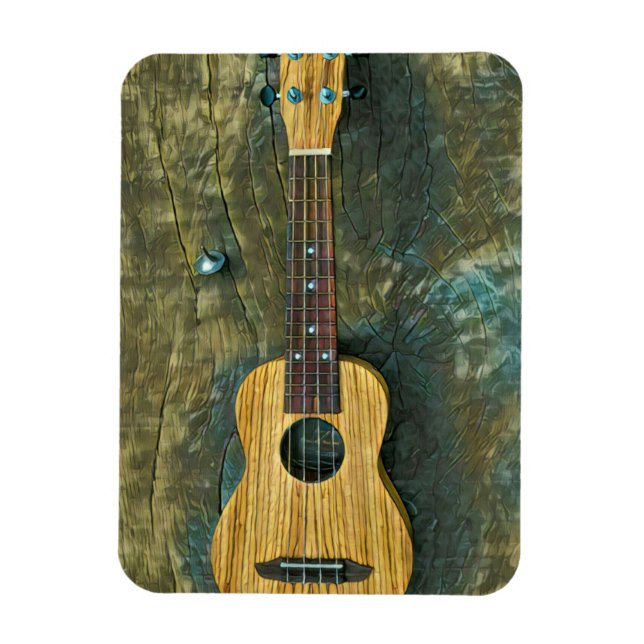 Magnet Flexible oeuvre de guitare vintage (Vertical)
