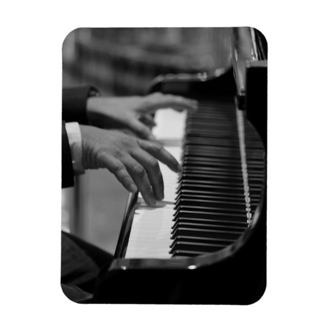 Magnet Flexible Oeuvre de piano géniale (Vertical)