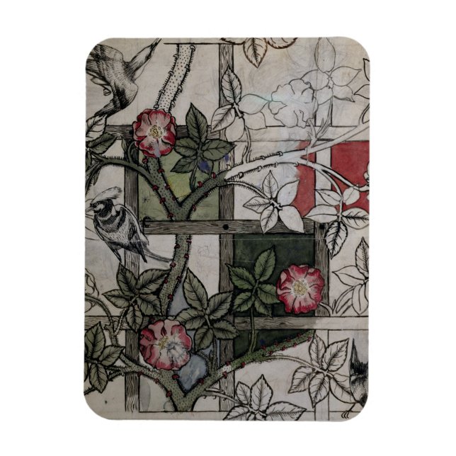 Magnet Flexible OEuvre originale pour la conception de papier pein (Vertical)