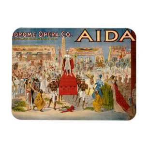 Magnet Flexible Oeuvre vintage Opera Aida