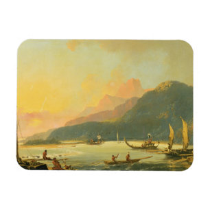 Magnet Flexible Offices de guerre de Tahitian dans la baie de