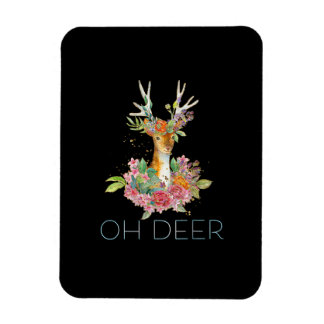 Magnet Flexible Oh Cerf Mignon Design Minimaliste Coloré