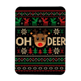 Magnet Flexible Oh Cerf Pull Uggy Noël Sweatshirt Puzzle
