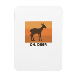Magnet Flexible Oh Deer Classique Design Simple