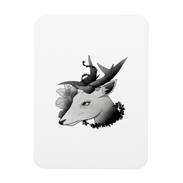 Magnet Flexible Oh Deer Style Classique  (Vertical)