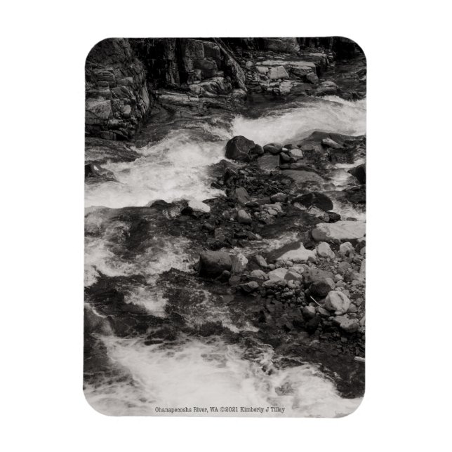 Magnet Flexible Ohanapecoshs River, WA (Vertical)