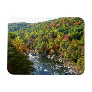 Magnet Flexible Ohiopyle River à l'automne II Pennsylvanie Automne