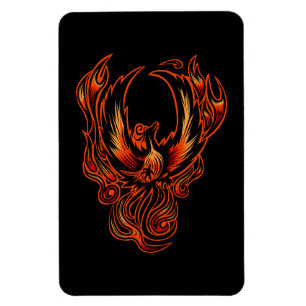 Magnet Flexible Oiseau De Feu