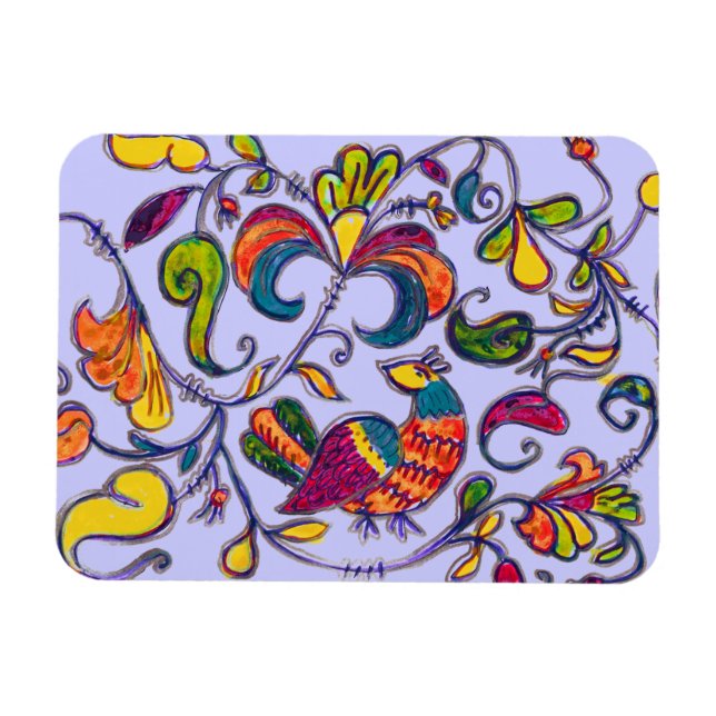 Magnet Flexible Oiseau nordique (Horizontal)