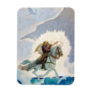 Magnet Flexible Oisin se rend au pays de la jeunesse par N. C. Wye