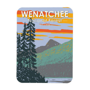 Magnet Flexible Okanogan Wenatchee National Forest Washington