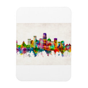Magnet Flexible Oklahoma City Oklahoma Skyline