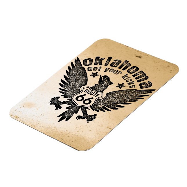 Magnet Flexible Oklahoma Prenez vos Kicks (Côté Gauche)