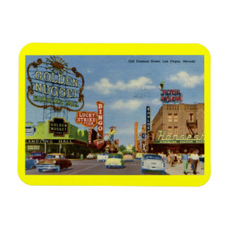 Magnet Flexible Old Fremont St., Las Vegas Vintage 