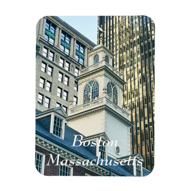 Magnet Flexible Old State House à Boston Massachusetts (Vertical)