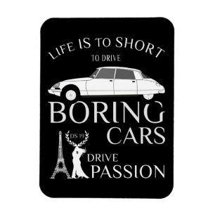 Magnet Flexible Oldtimer Citroen DS 19 Drive Passion