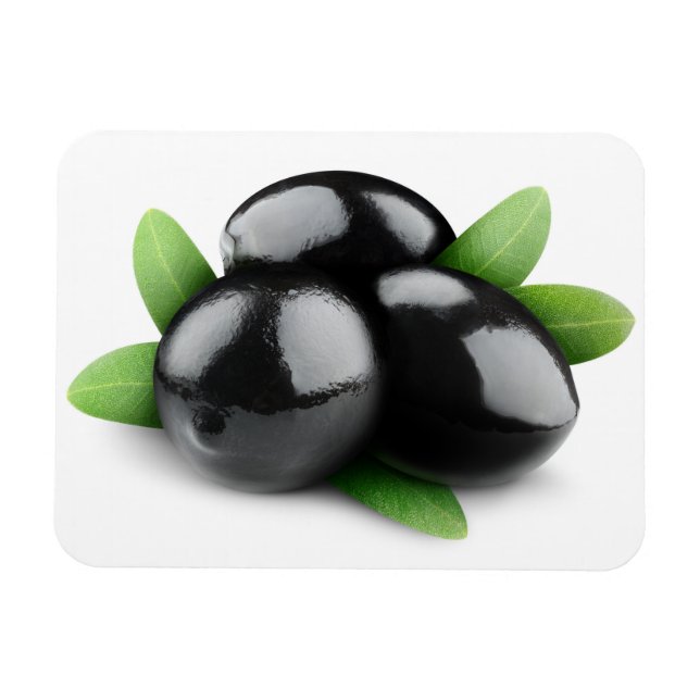 Magnet Flexible Olives noires (Horizontal)