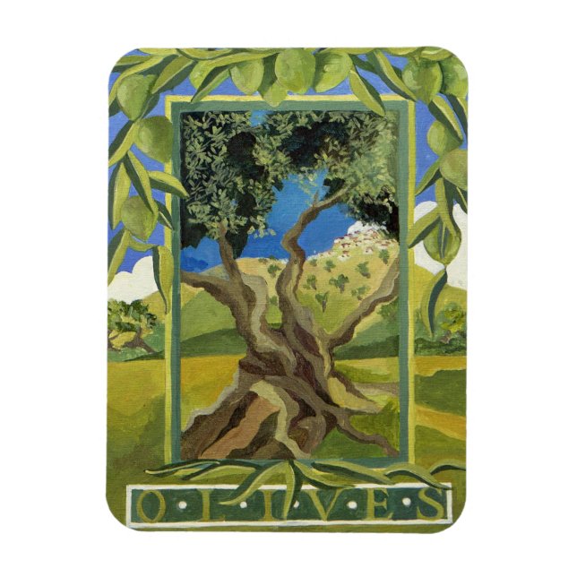 Magnet Flexible Olives vertes 2014 (Vertical)