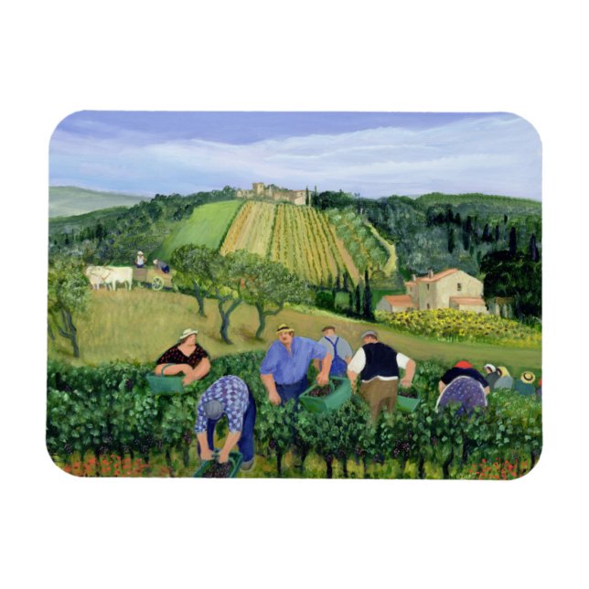 Magnet Flexible Oliviers et tournesols (Horizontal)