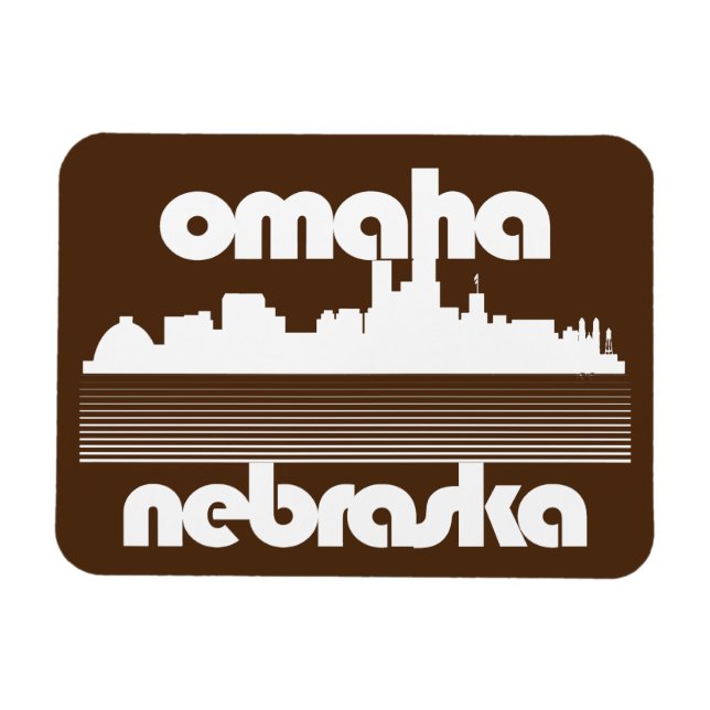 Magnet Flexible Omaha Nebraska (Horizontal)