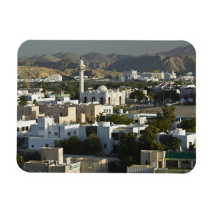 Magnet Flexible Oman, Mascate, Qurm. Bâtiments de la zone de Qurm